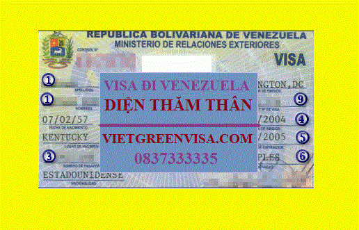 Dịch vụ xin Visa Venezuela thăm thân, nhanh gọn, giá rẻ