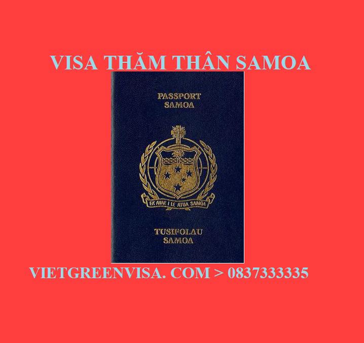 Làm Visa Samoa thăm thân chất lượng, giá rẻ