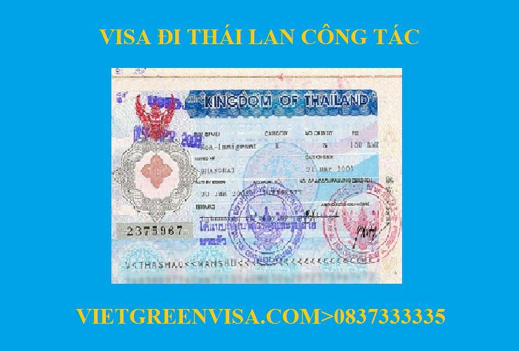 Làm Visa Thái Lan công tác uy tín, giá rẻ, nhanh gọn