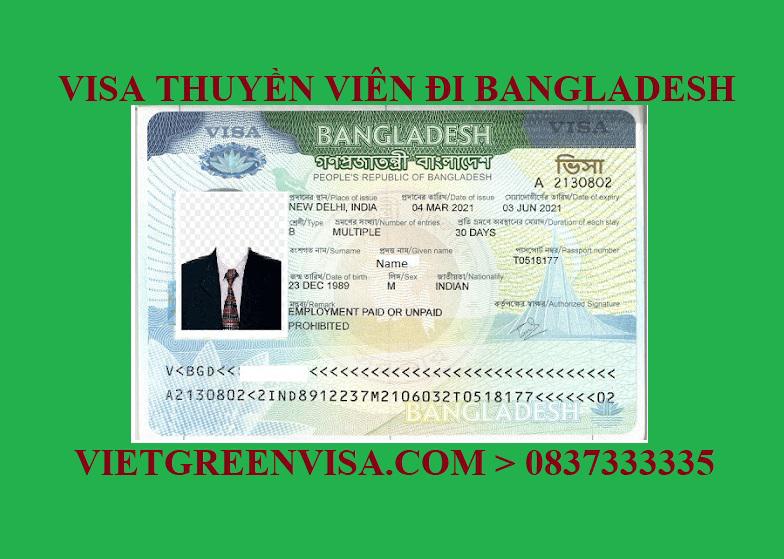 Làm Visa thuyền viên đi Bangladesh Nhận tàu, Lái tàu