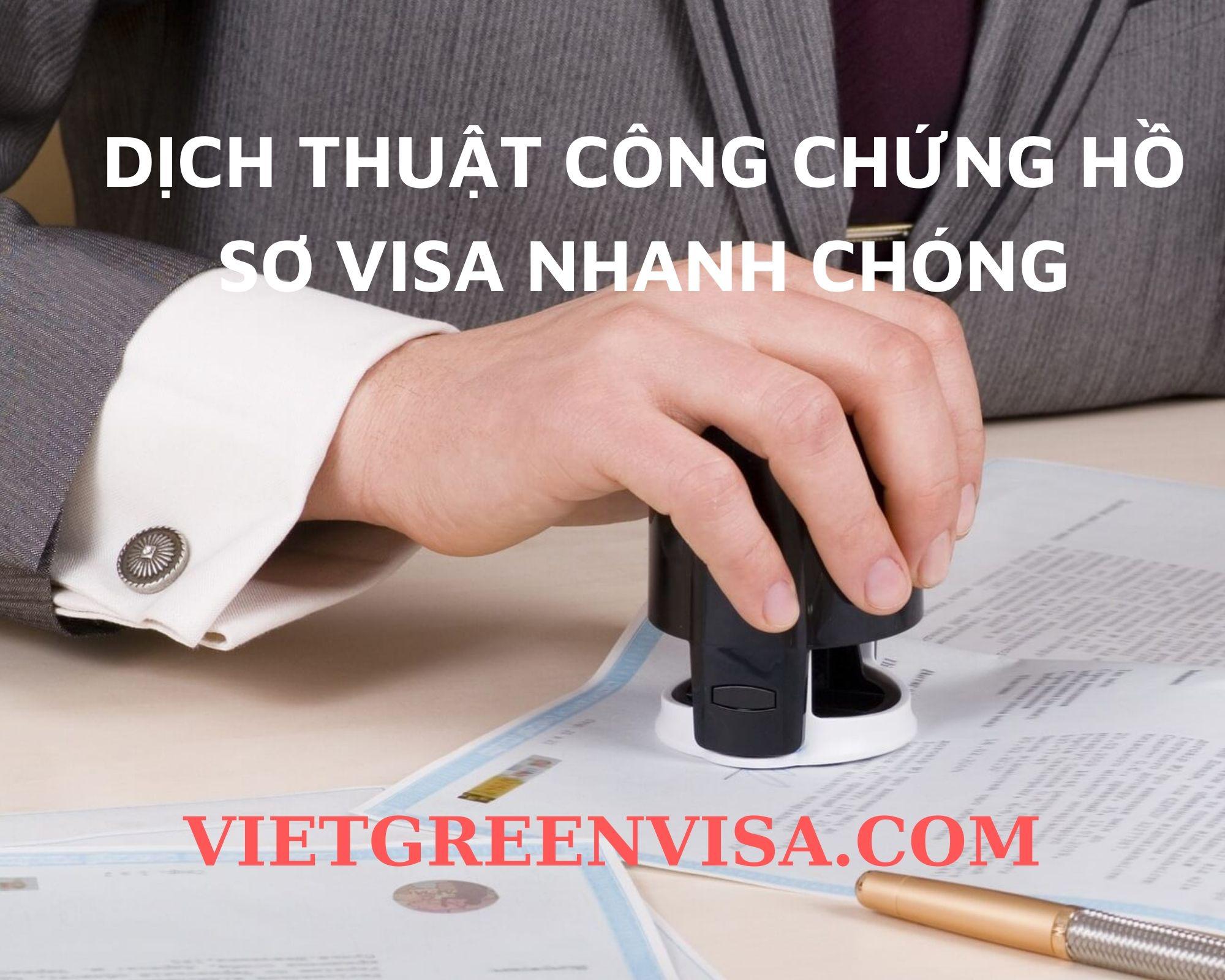 Dịch thuật công chứng hồ sơ visa du lịch, du học Liechtenstein nhanh rẻ