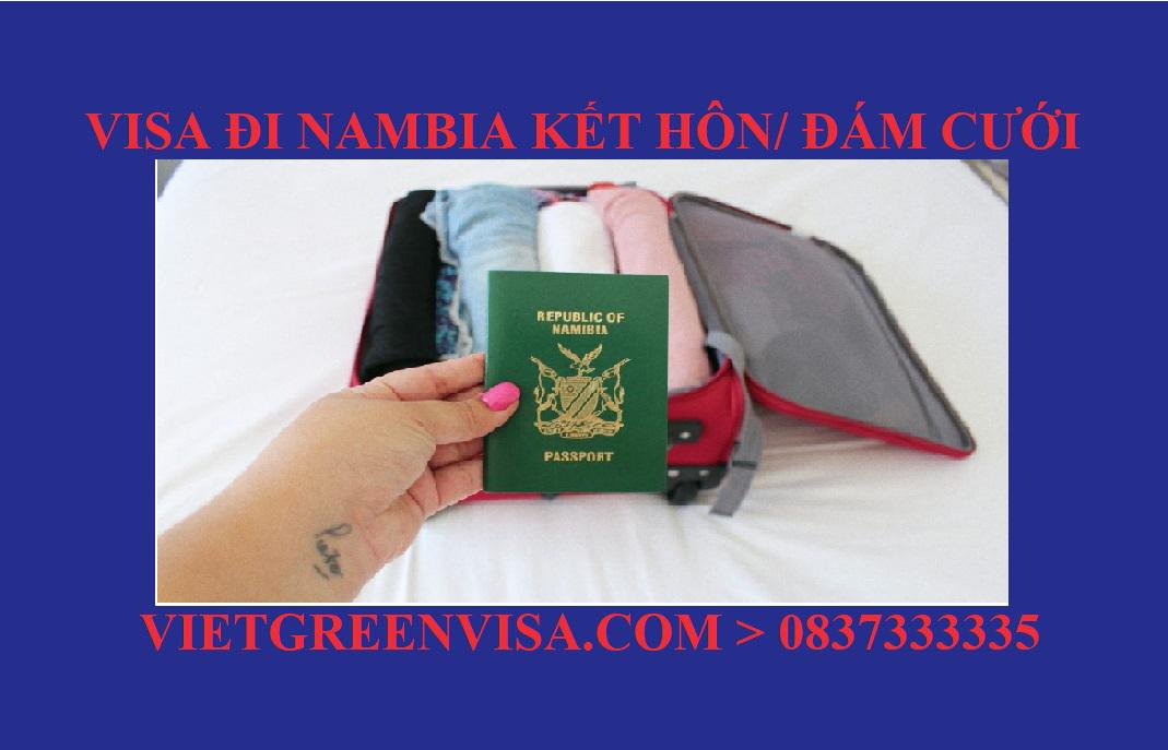 Dịch vụ xin Visa sang Namibia tổ chức đám cưới, kết hôn