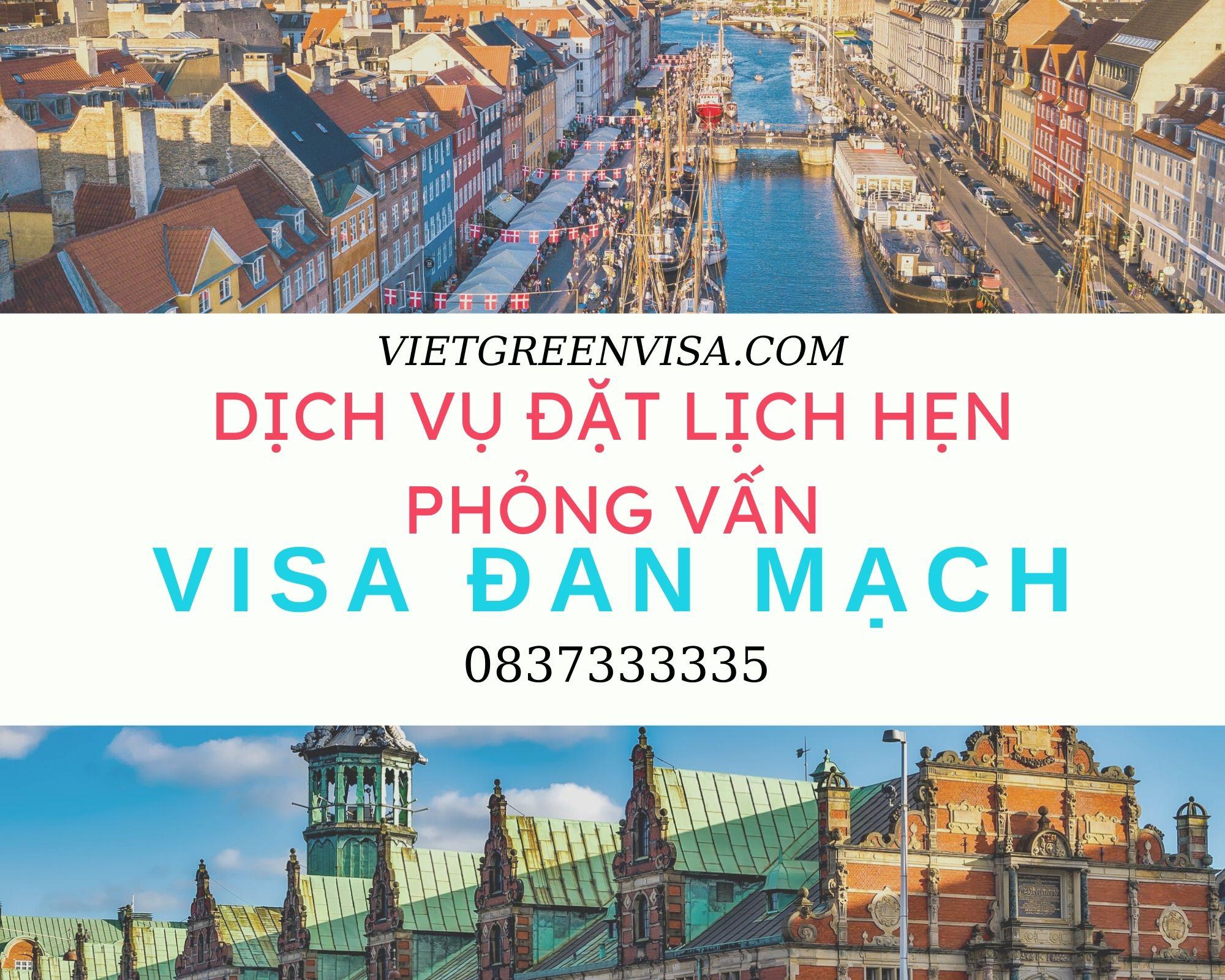 Đặt lịch hẹn phỏng vấn visa Đan Mạch nhanh chóng