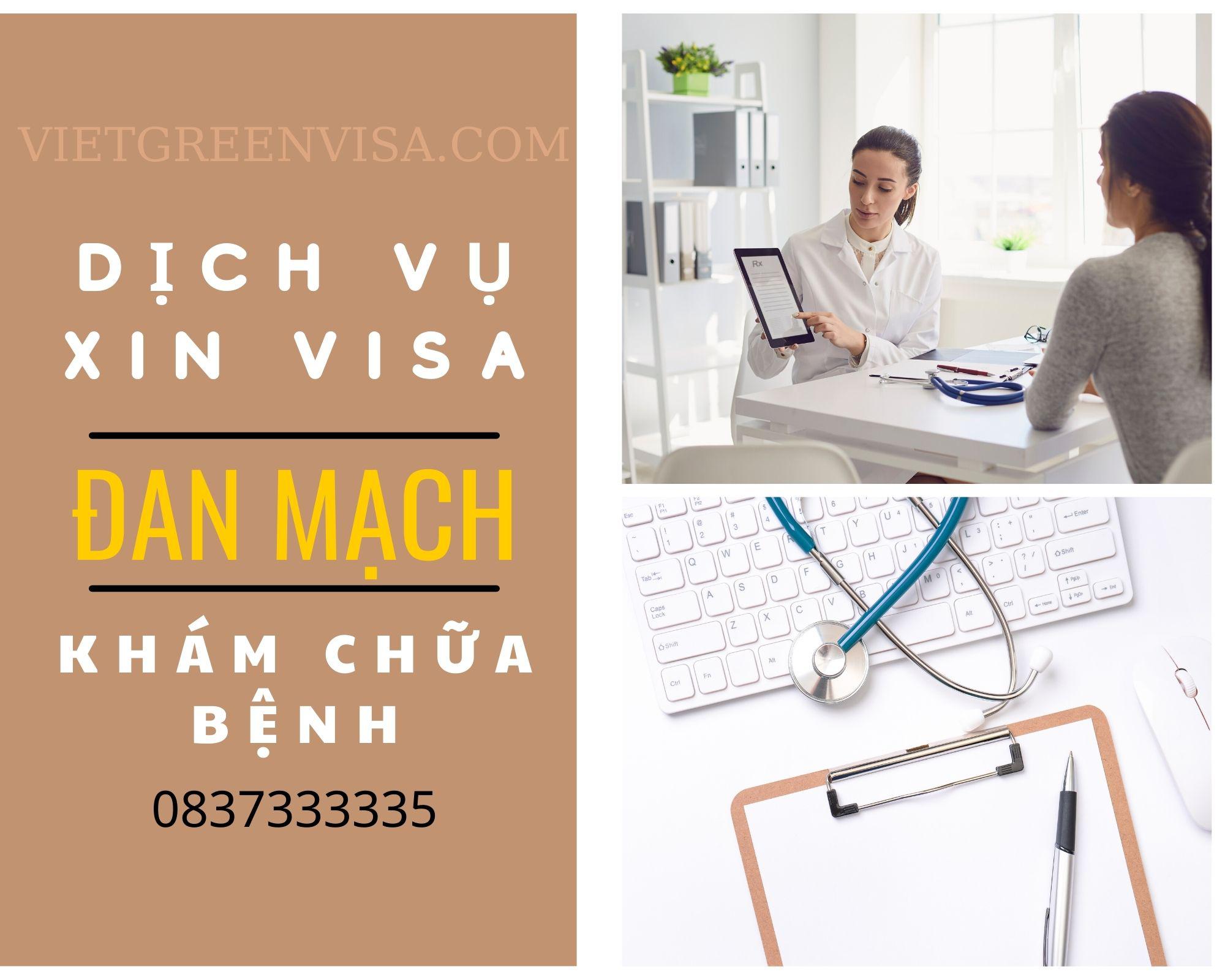 Dịch vụ visa đi Đan Mạch khám chữa bệnh nhanh chóng