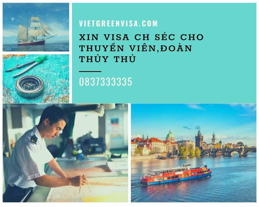 Xin visa CH SÉC diện thuyền viên, đoàn thuỷ thủ