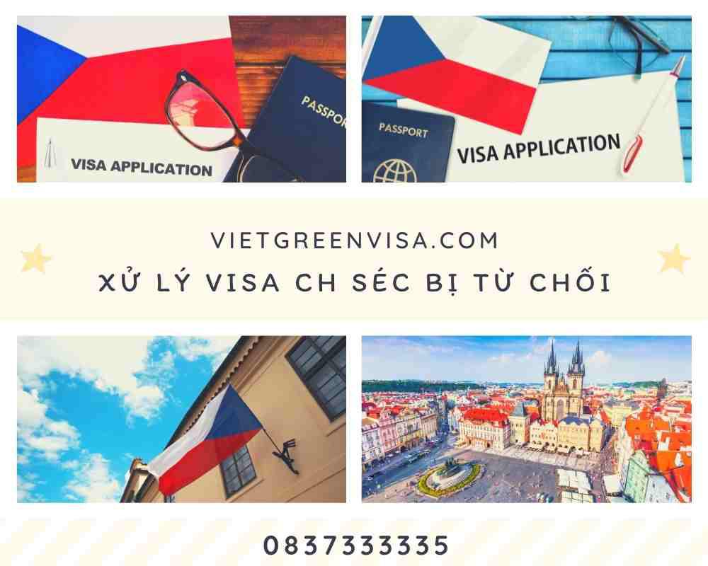 Làm lại visa CH Séc bị từ chối nhanh chóng, uy tín