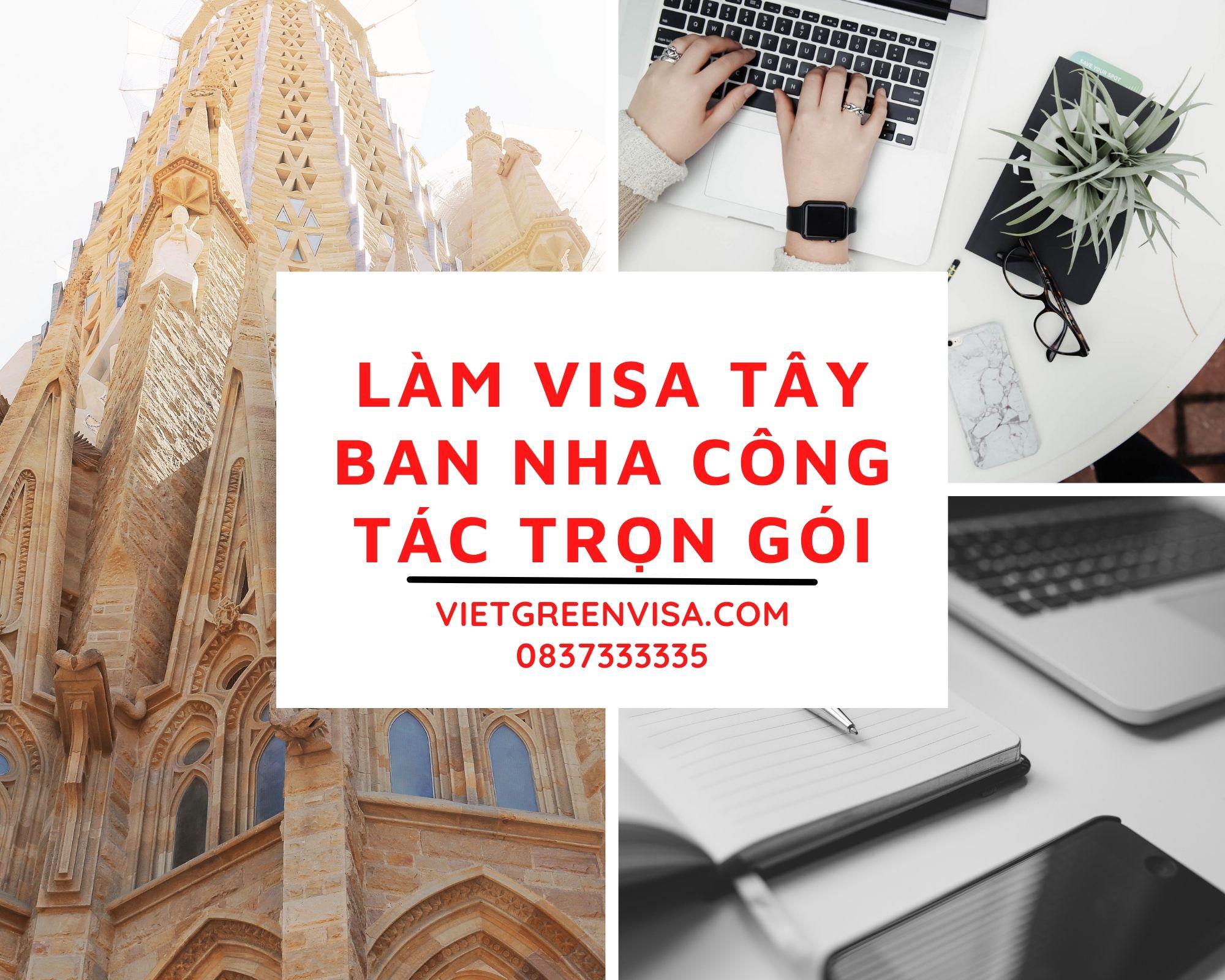 Làm visa đi Tây Ban Nha công tác trọn gói