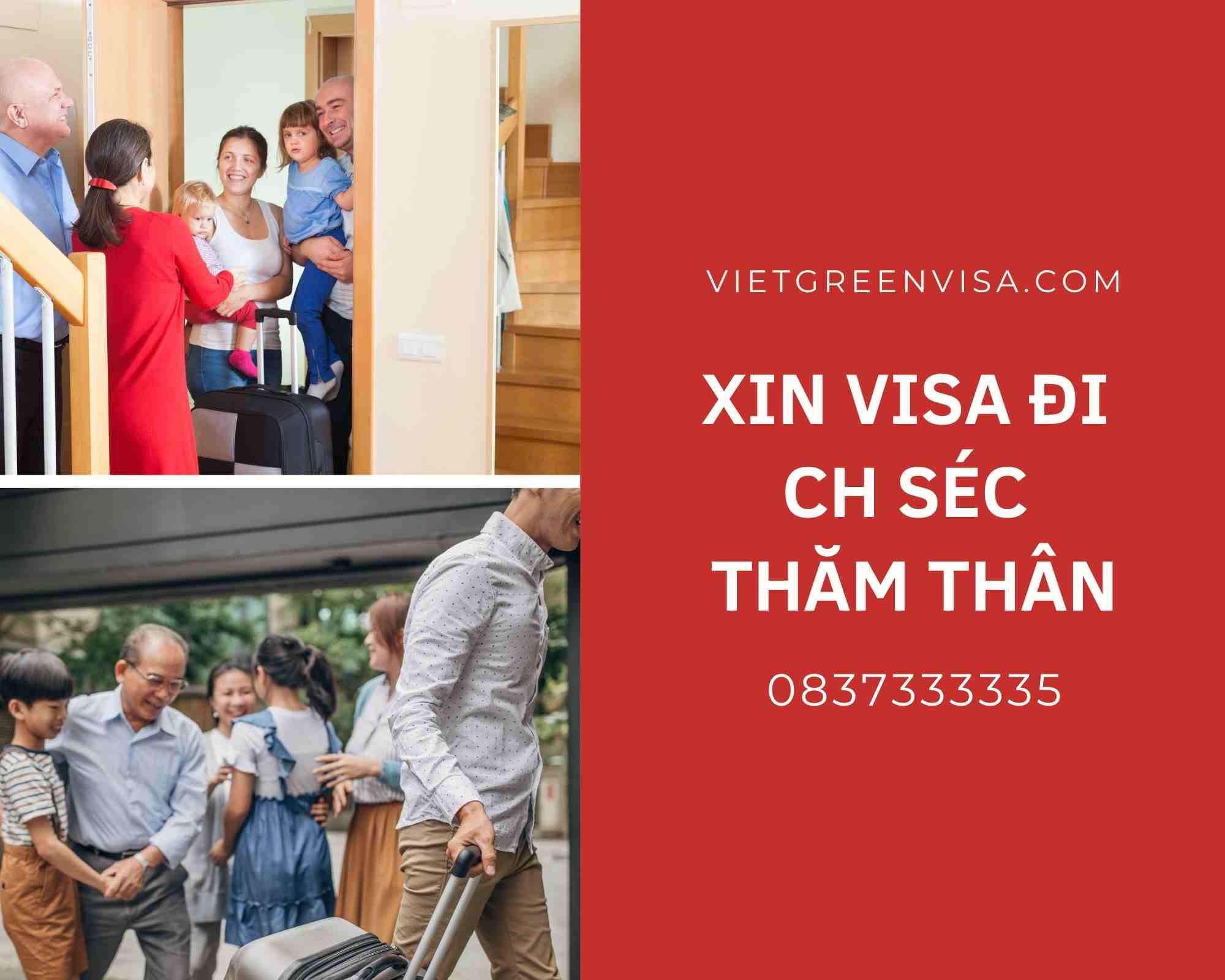 Làm visa thăm thân Cộng hòa Séc trọn gói