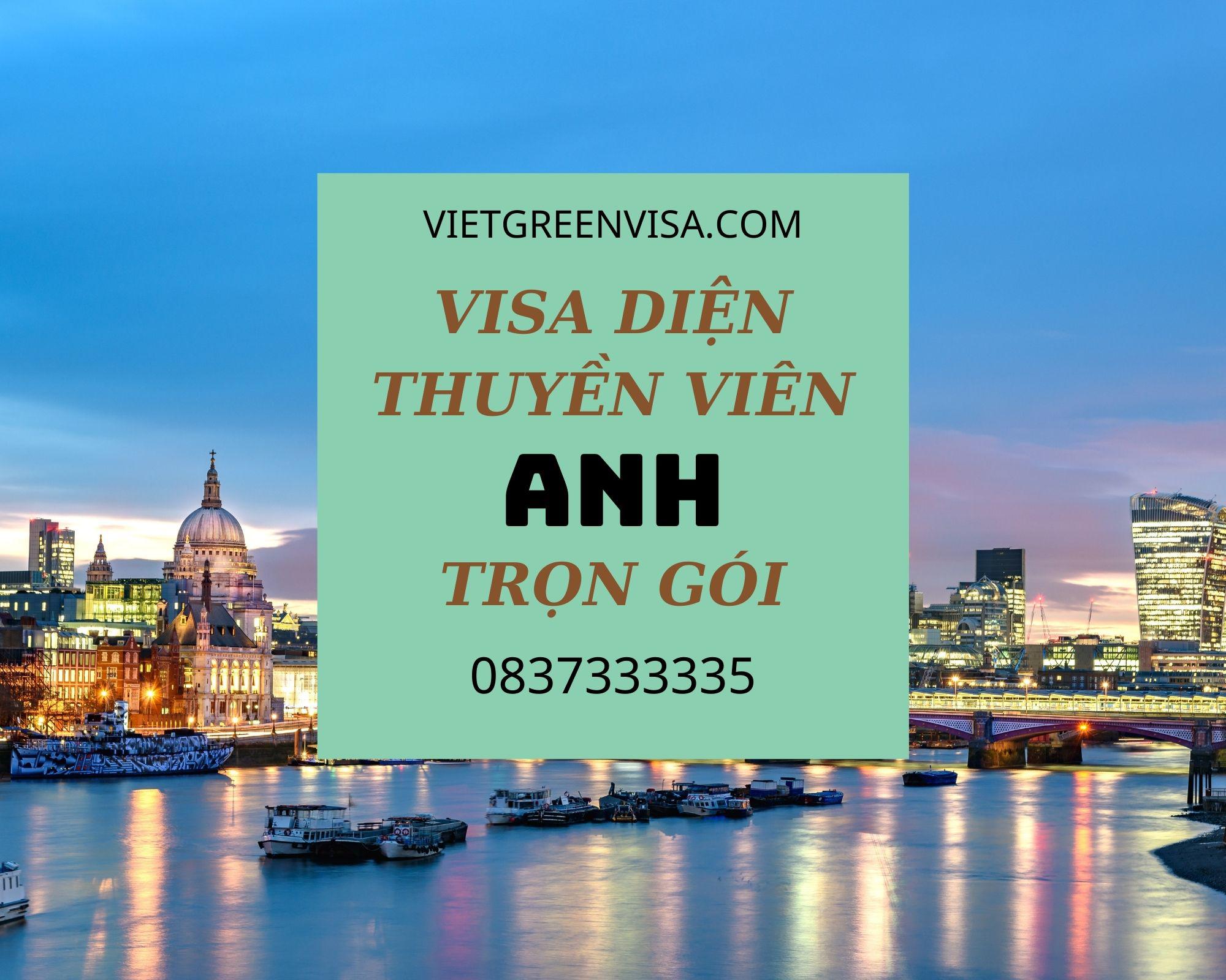 Xin visa Anh diện thuyền viên, cho đoàn thuỷ thủ