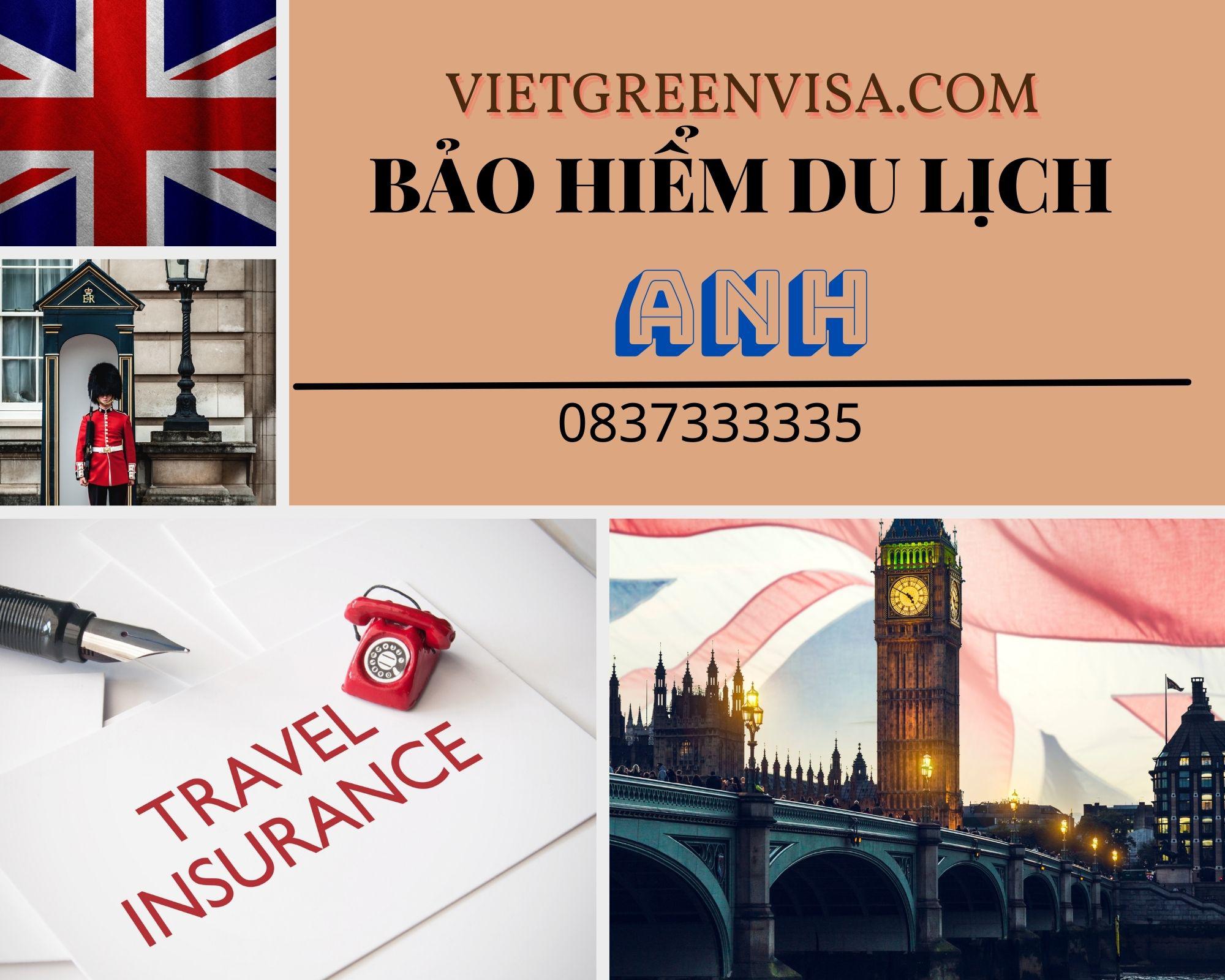 Đại lý bảo hiểm du lịch xin visa Anh Quốc nhanh rẻ
