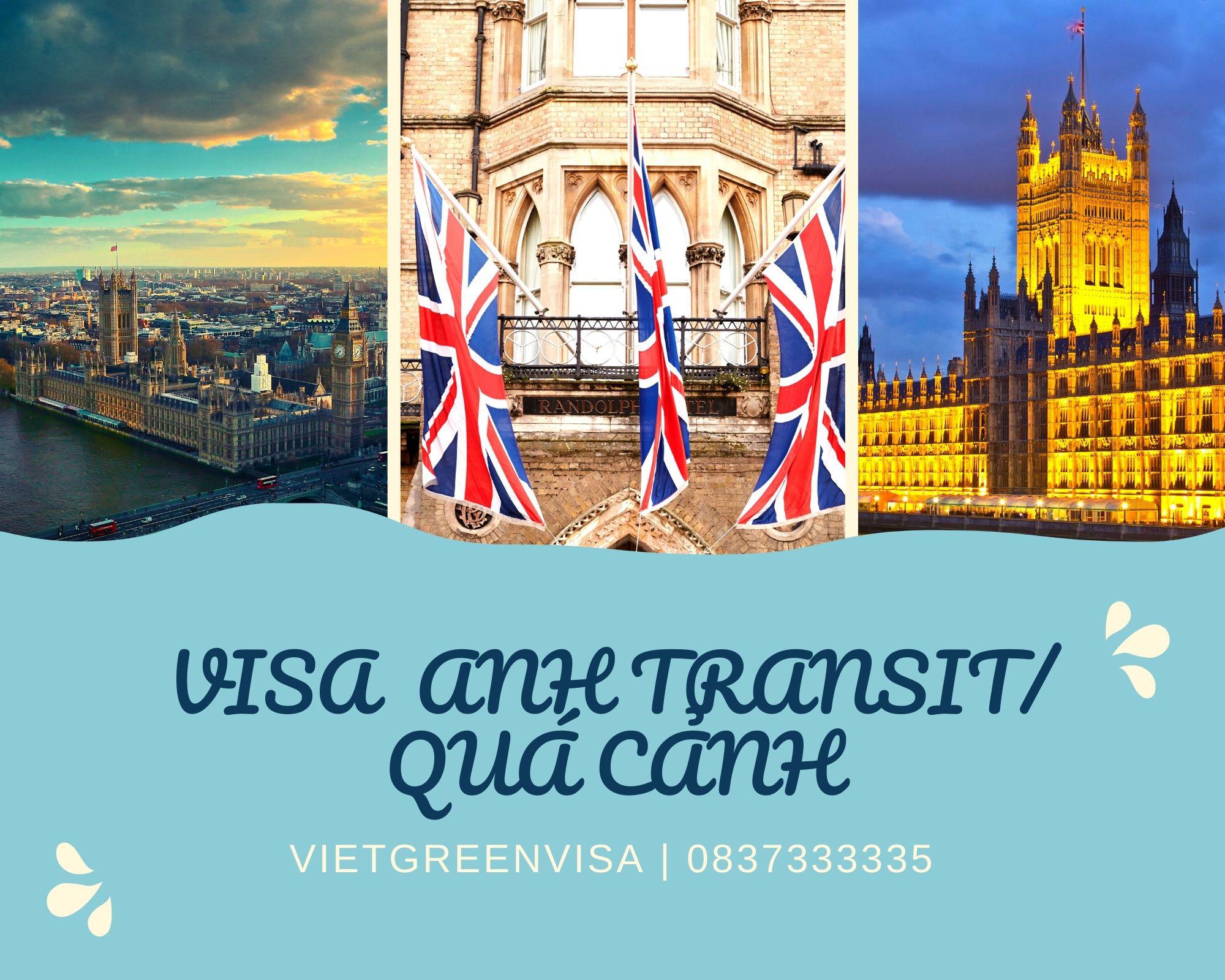 Xin visa quá cảnh, transit qua Anh uy tín