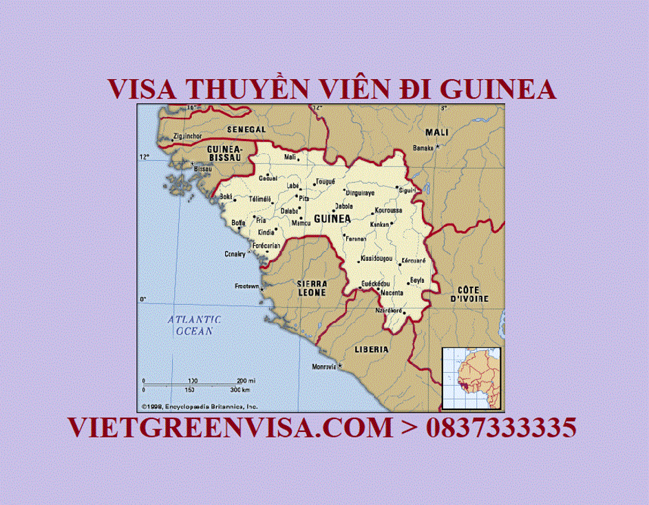 Làm Visa thuyền viên đi Guinea Nhận tàu, Lái tàu