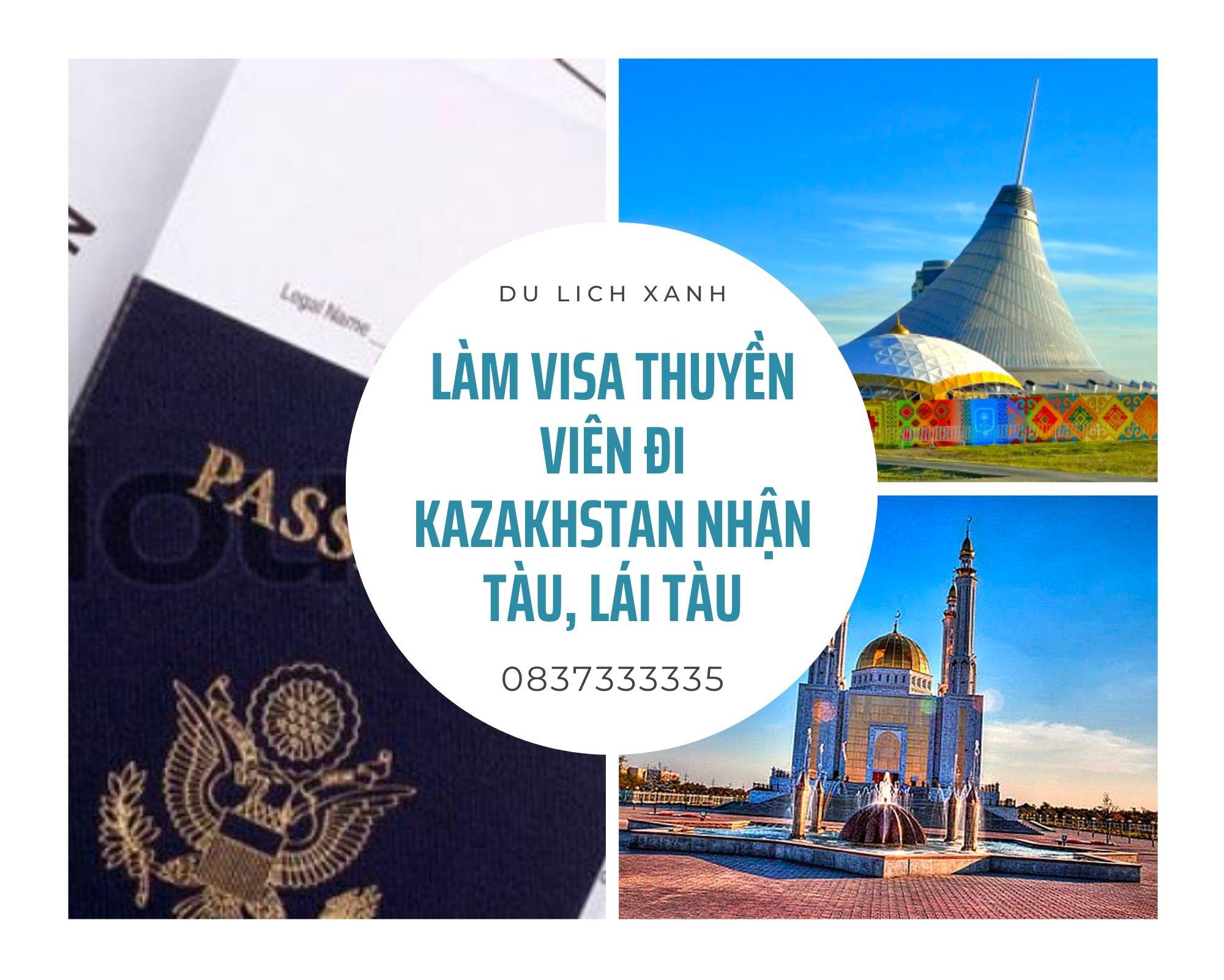 Làm Visa thuyền viên đi Kazakhstan Nhận tàu, Lái tàu