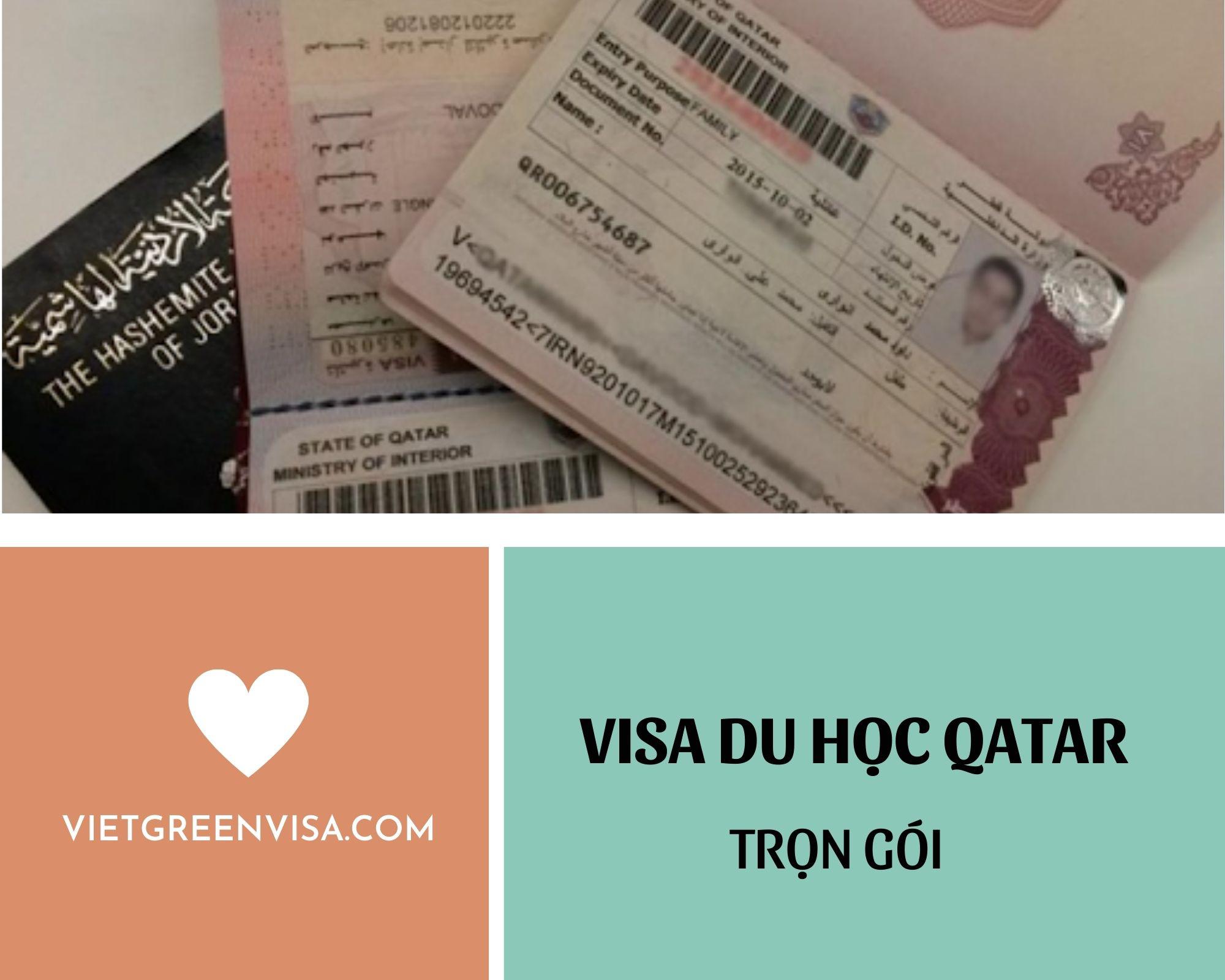 Dịch vụ làm visa du học Qatar, Visa Qatar đi học tiếng, học đại học 
