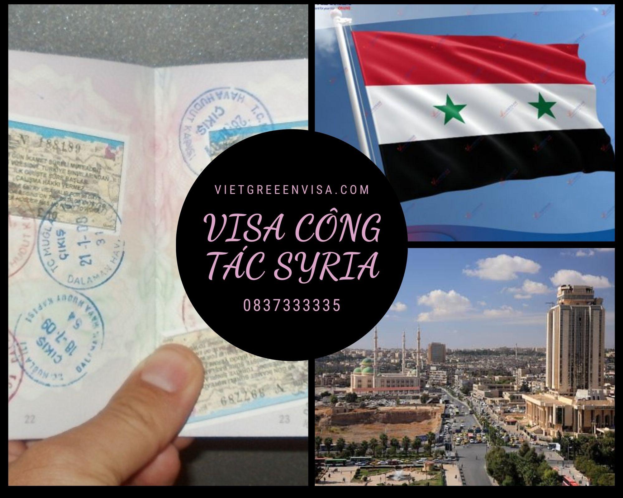 Dịch vụ visa Syria công tác cùng Vietgreenvisa