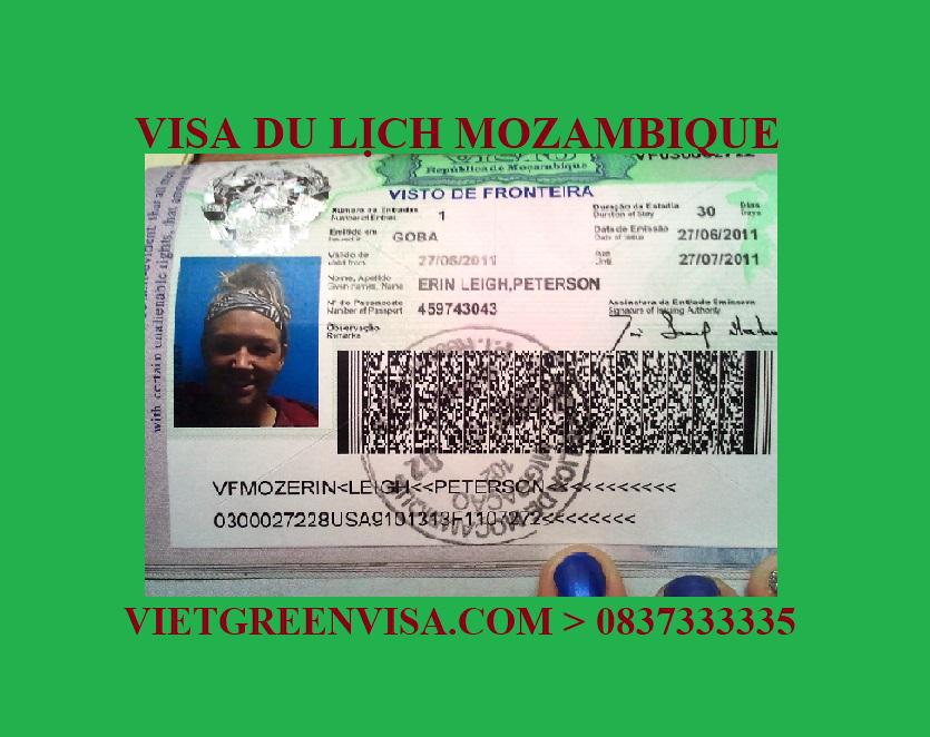 Làm Visa du lịch Mozambique uy tín, trọn gói, giá rẻ