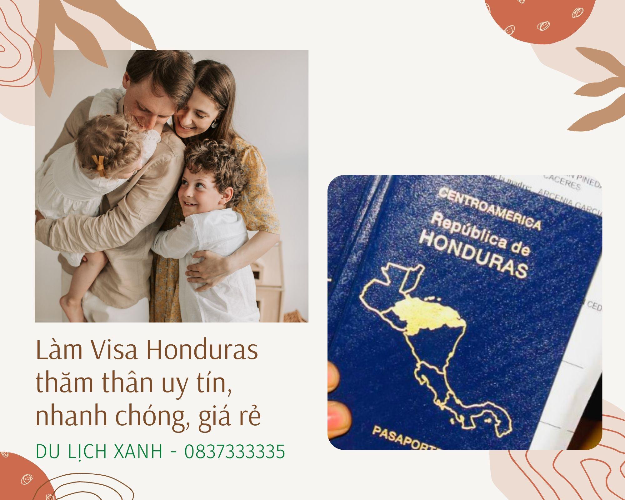 Làm Visa Honduras thăm thân uy tín, nhanh chóng, giá rẻ
