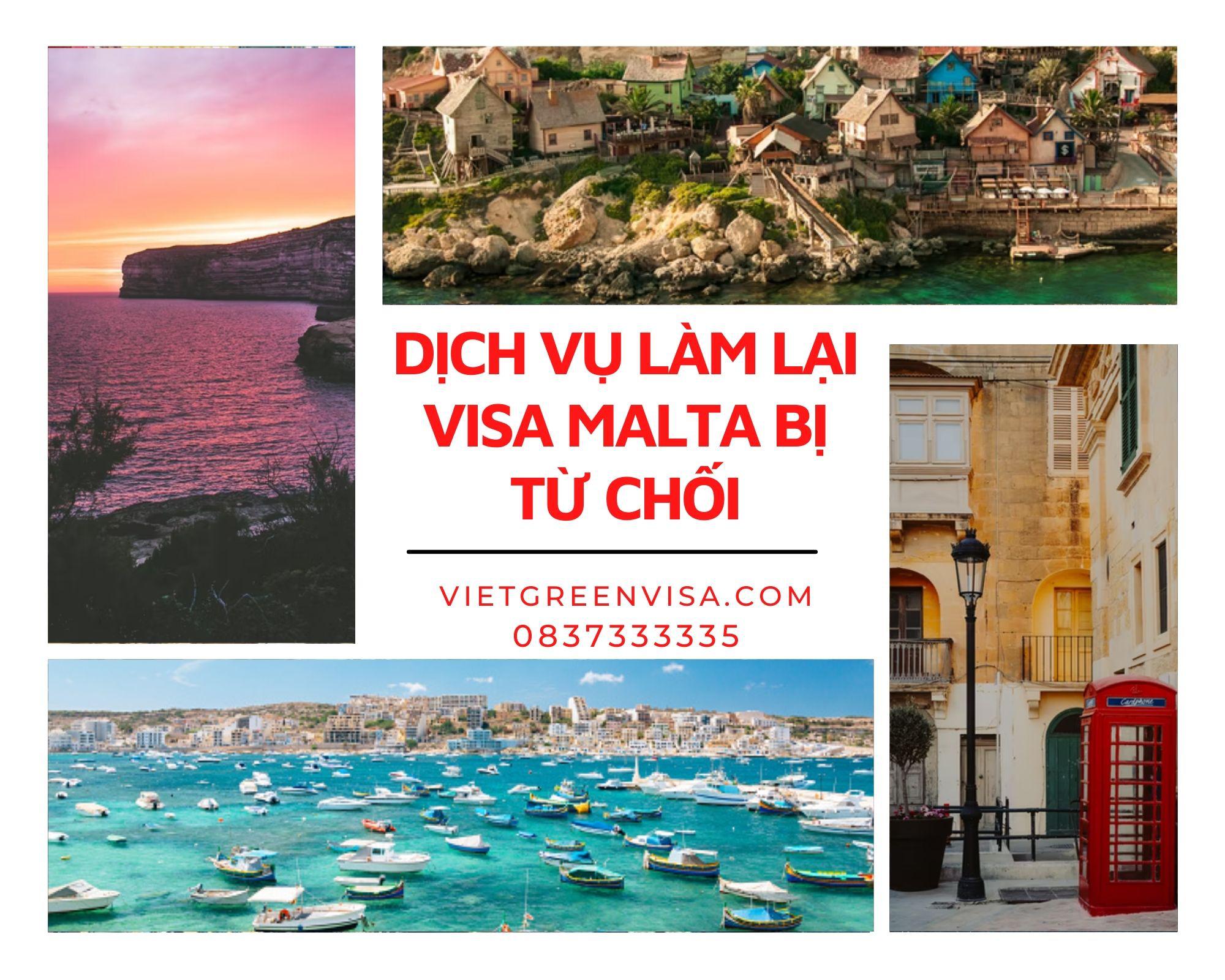 Hỗ trợ xử lý visa Malta bị từ chối nhanh chóng