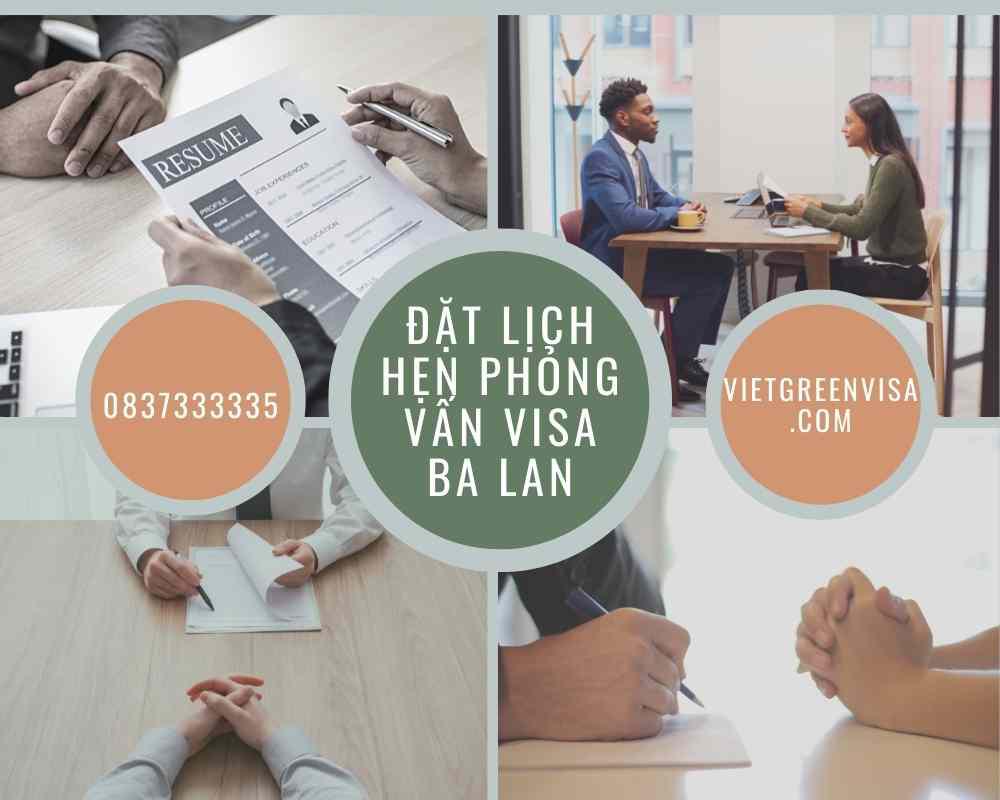  Đặt lịch hẹn phỏng vấn xin visa Ba Lan nhanh chóng