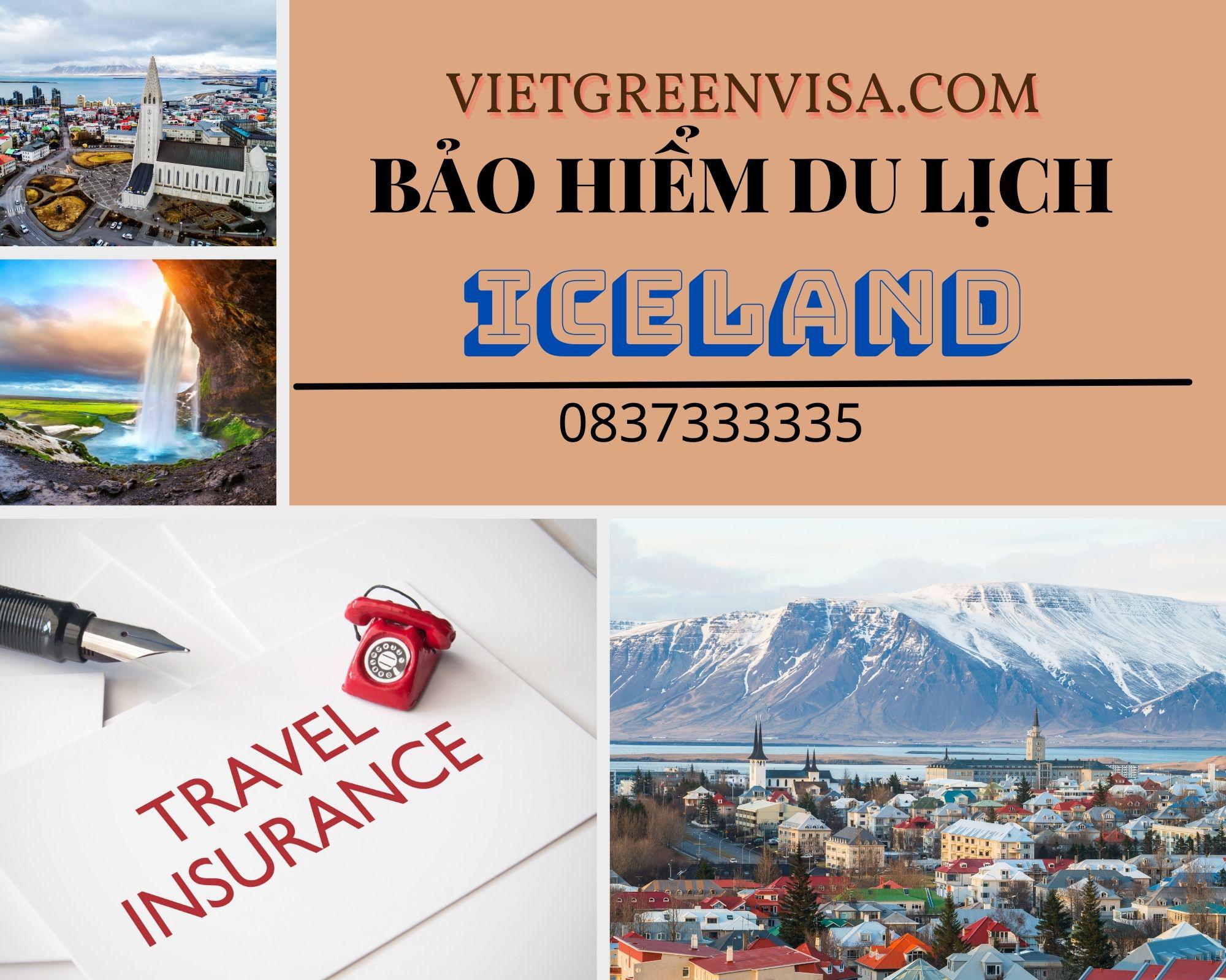 Dịch vụ bảo hiểm du lịch xin visa Iceland giá rẻ nhất