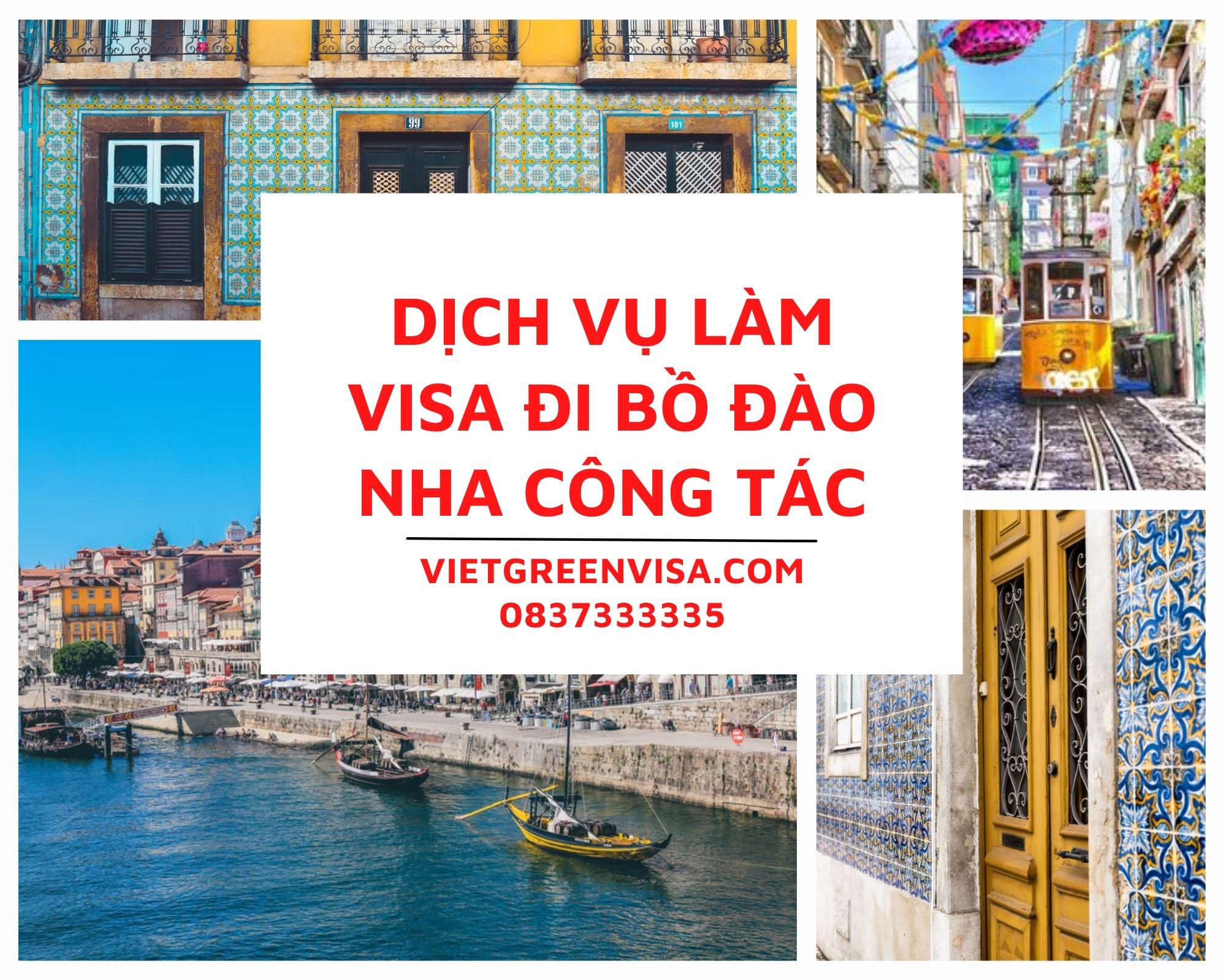 Làm visa Bồ Đào Nha công tác nhanh chóng