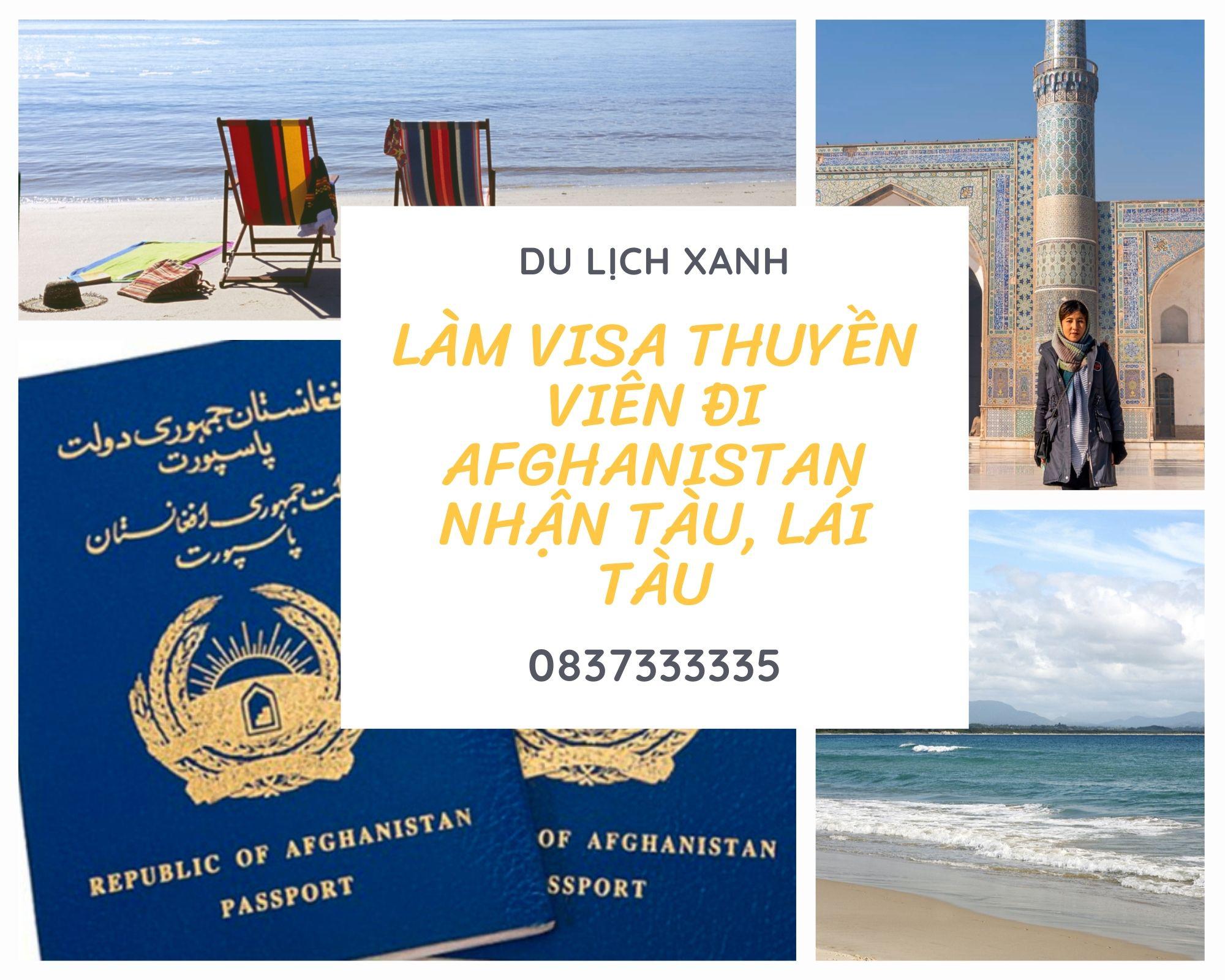 Làm Visa thuyền viên đi Afghanistan Nhận tàu, Lái tàu