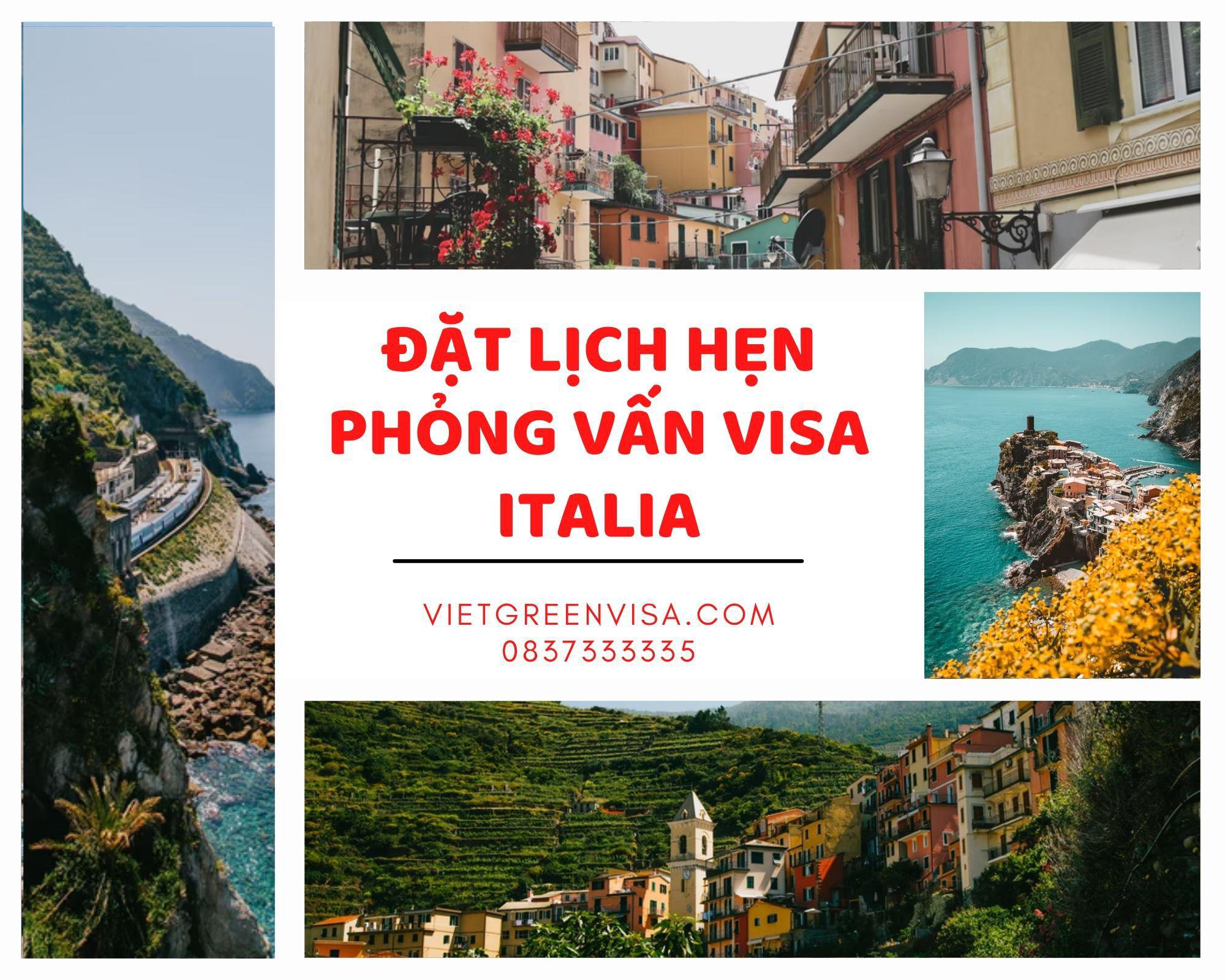 Tư vấn đặt lịch hẹn phỏng visa visa Italia nhanh