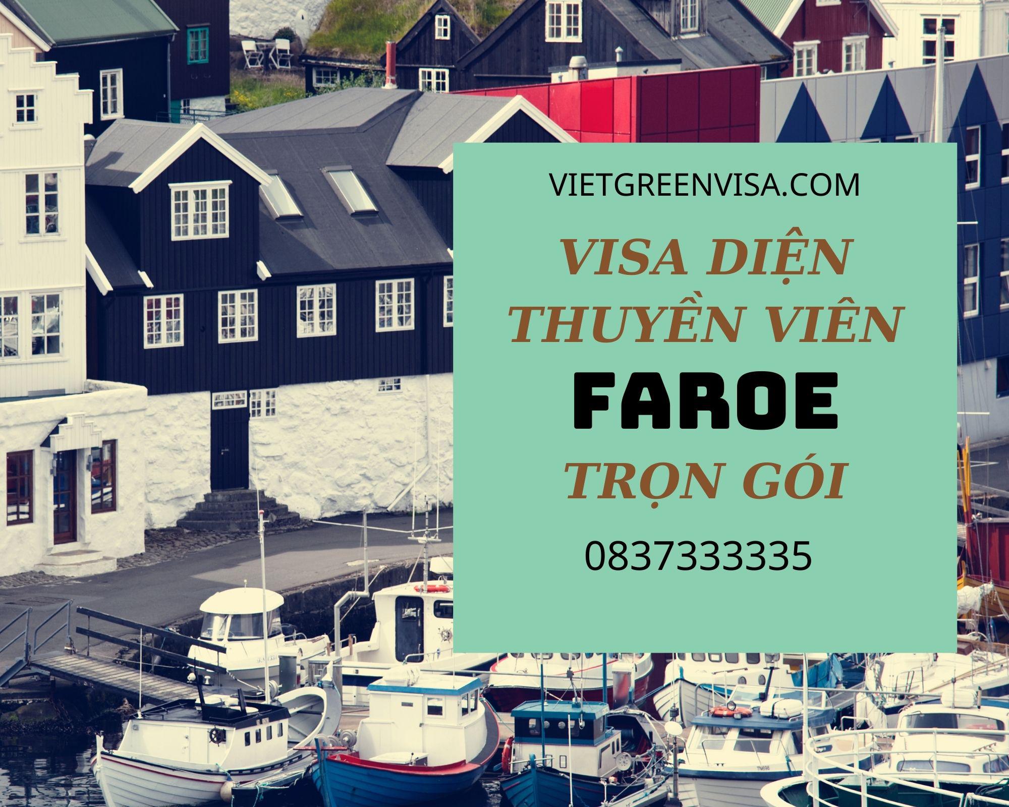 Xin visa Faroe diện thuyền viên, cho đoàn thuỷ thủ