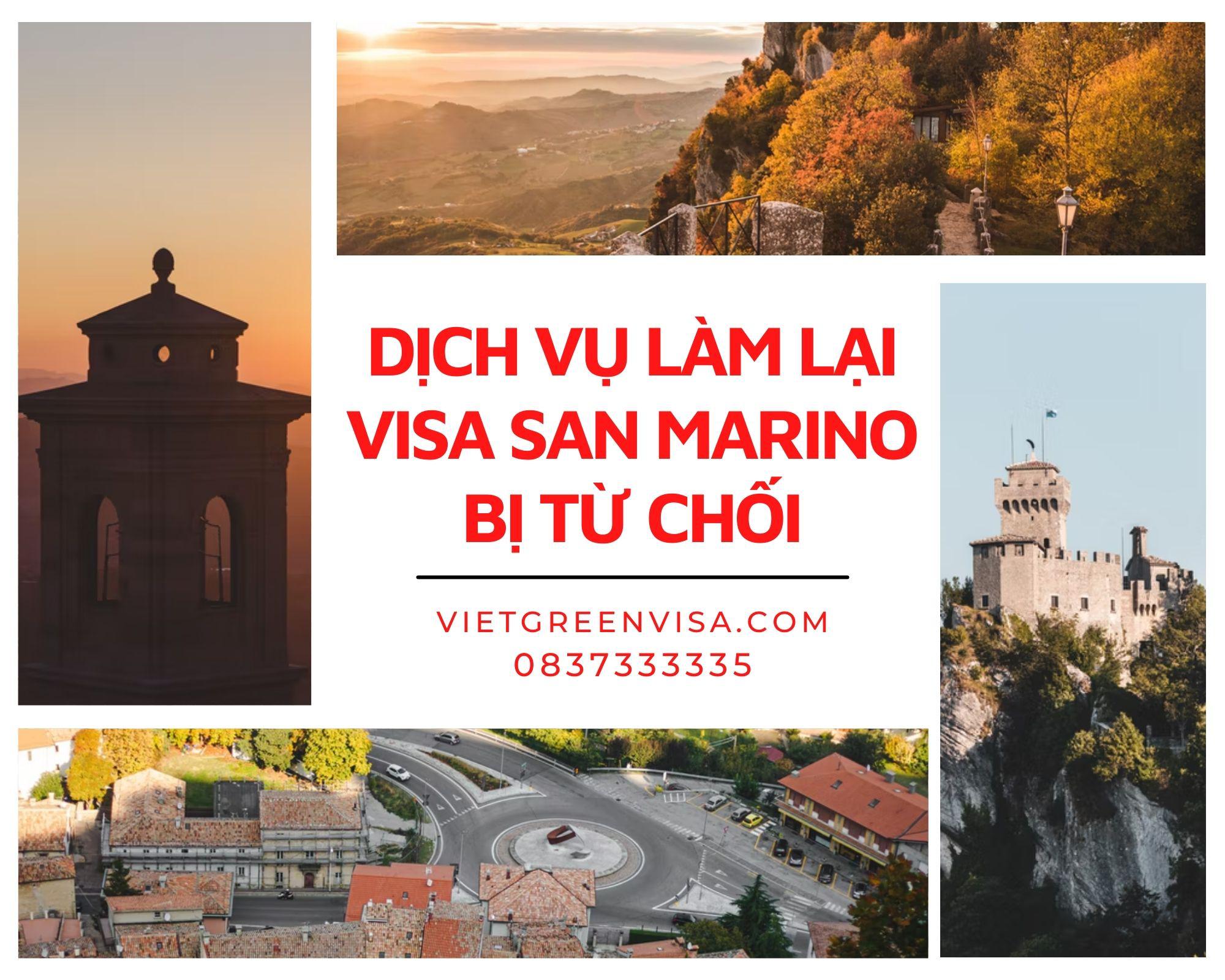 Xử lý visa San Marino bị từ chối trọn gói