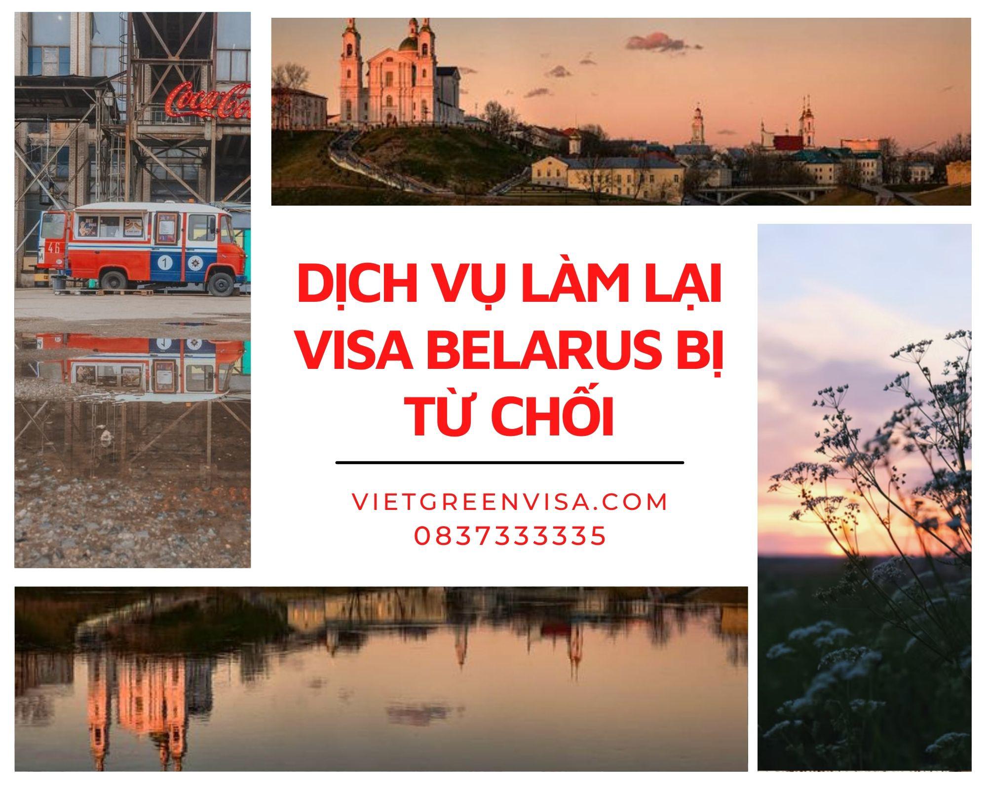 Xử lý visa Belarus bị từ chối trọn gói