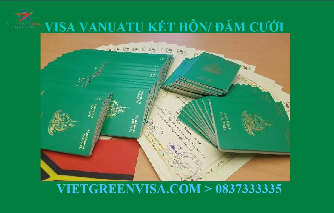 Dịch vụ làm visa sang Vanuatu tổ chức đám cưới kết hôn 