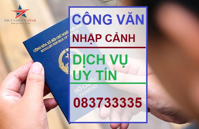 Xin công văn nhập cảnh Việt Nam cho người Singapore