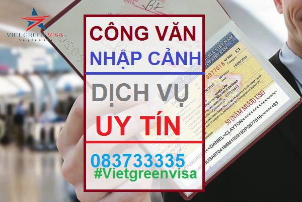Xin công văn nhập cảnh Việt Nam cho người Đông Timo