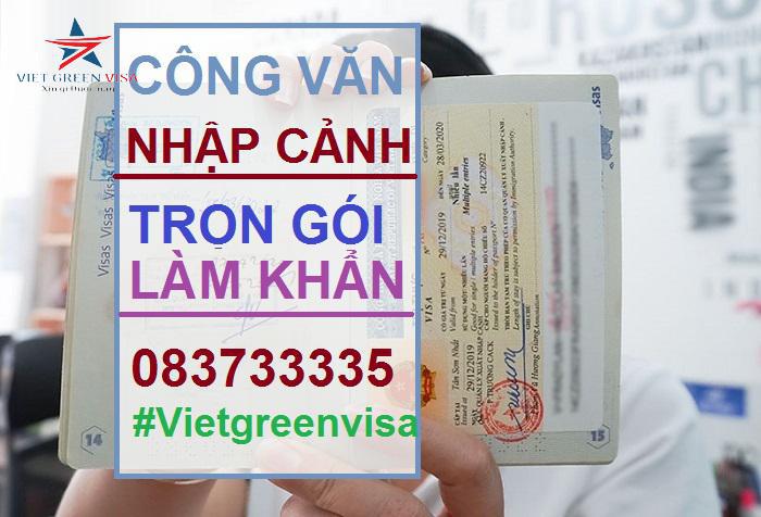 Xin công văn nhập cảnh Việt Nam cho người Brunei