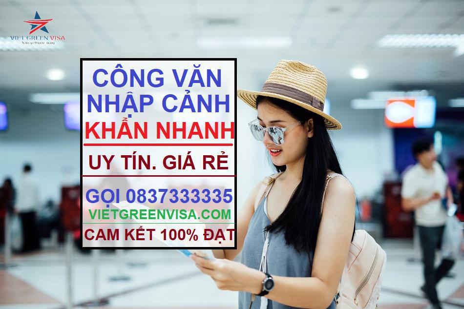 Viet Green Visa, Công văn nhập cảnh khẩn, Dịch vụ xin Công văn nhập cảnh khẩn