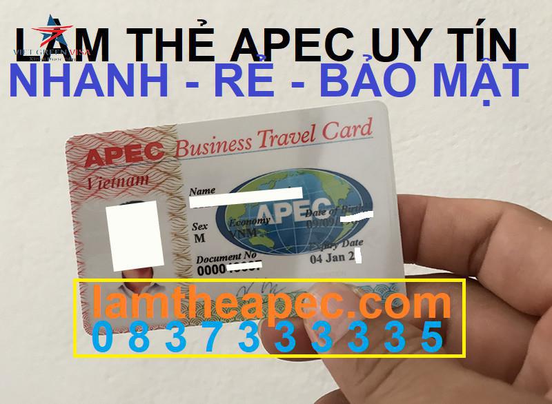 Dịch vụ làm thẻ Apec tại Hậu Giang