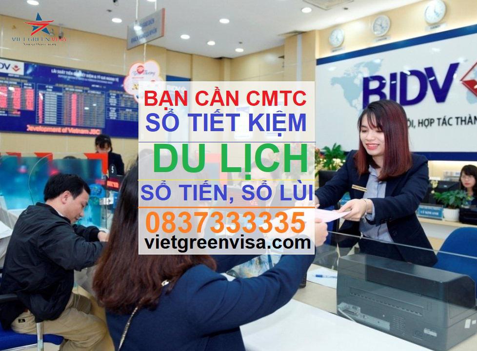 Dịch vụ chứng minh tài chính lùi ngày nhanh uy tín