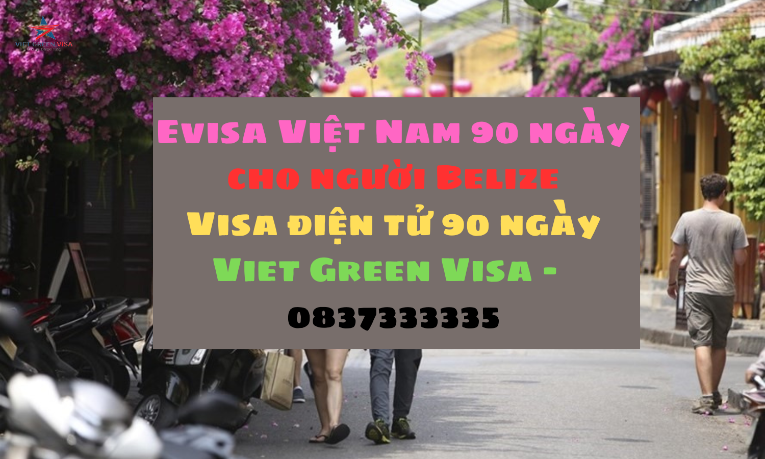 Dịch vụ làm Evisa Việt Nam 90 ngày cho quốc tịch Belize