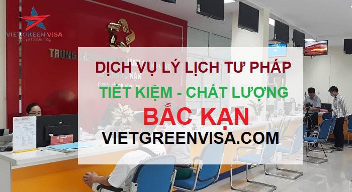 Dịch vụ làm lý lịch tư pháp tại Bắc Kạn trọn gói