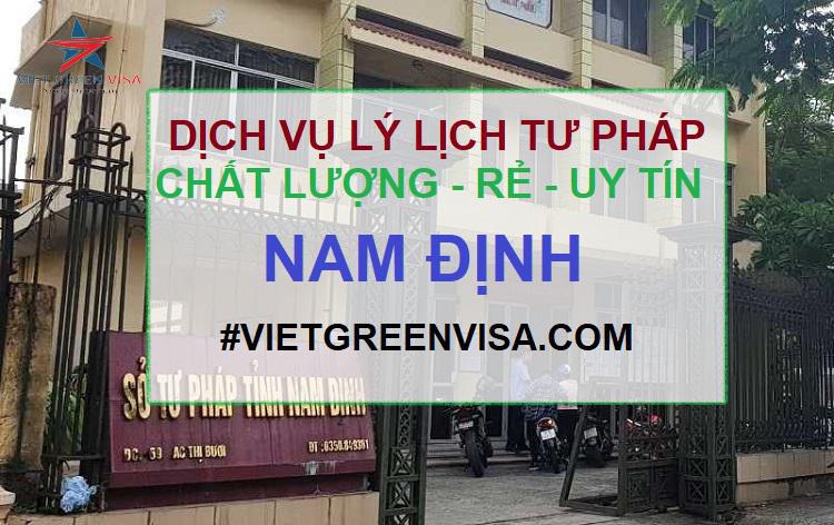 Dịch vụ làm lý lịch tư pháp tại Nam Định trọn gói