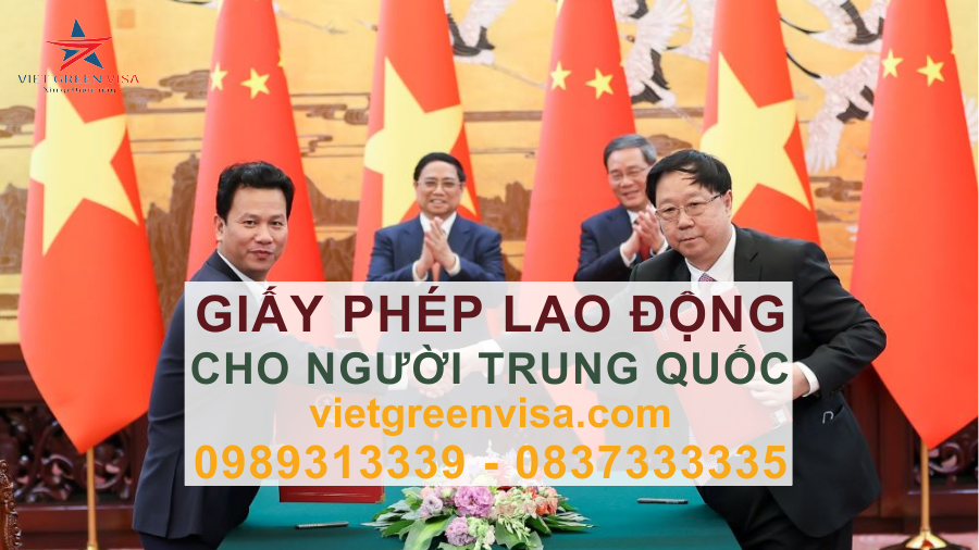 Dịch vụ xin giấy phép lao động cho người Trung Quốc nhanh