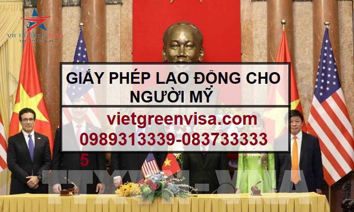 Dịch vụ xin giấy phép lao động cho người Mỹ uy tín