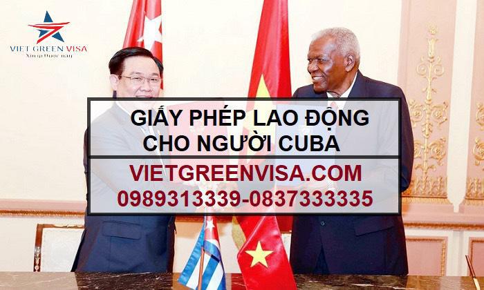 Dịch vụ xin giấy phép lao động cho người Cuba uy tín