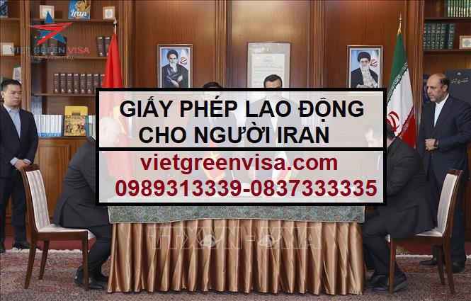 Dịch vụ xin giấy phép lao động cho người Iran uy tín