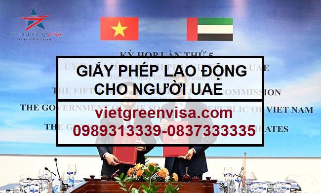 Dịch vụ xin giấy phép lao động cho người UAE uy tín