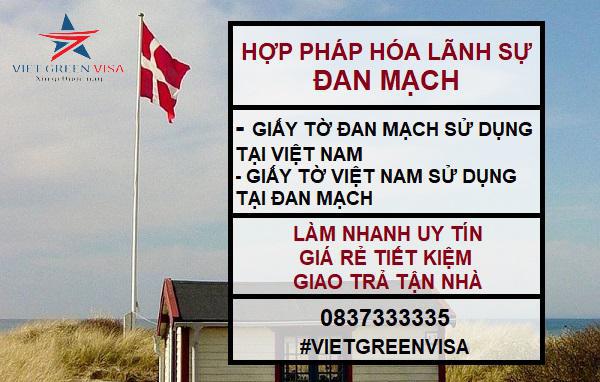 Hợp pháp hóa Lãnh sự Đan Mạch Nhanh chóng Uy tín