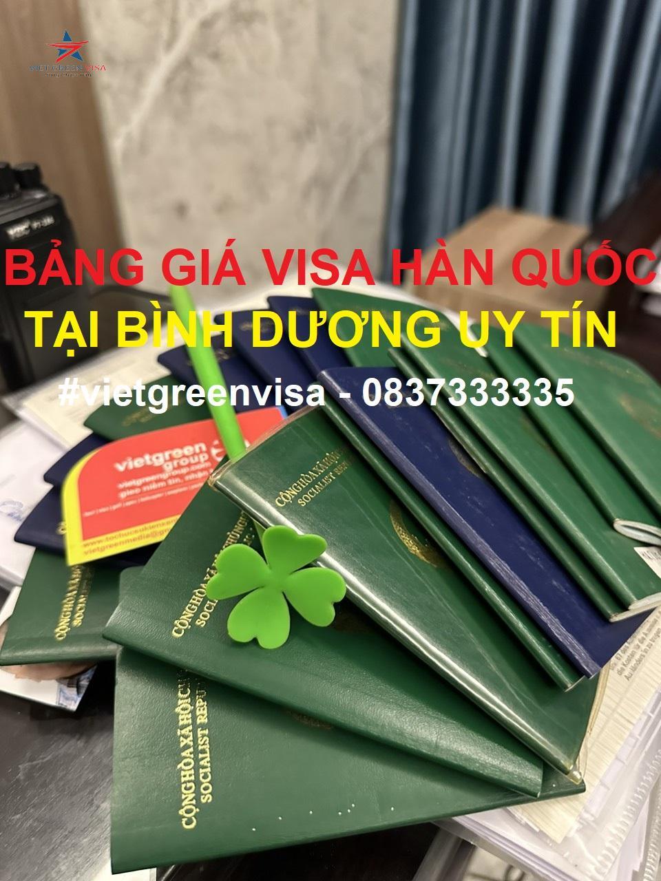 Dịch vụ xin visa Hàn Quốc tại Bình Dương uy tín nhanh chóng