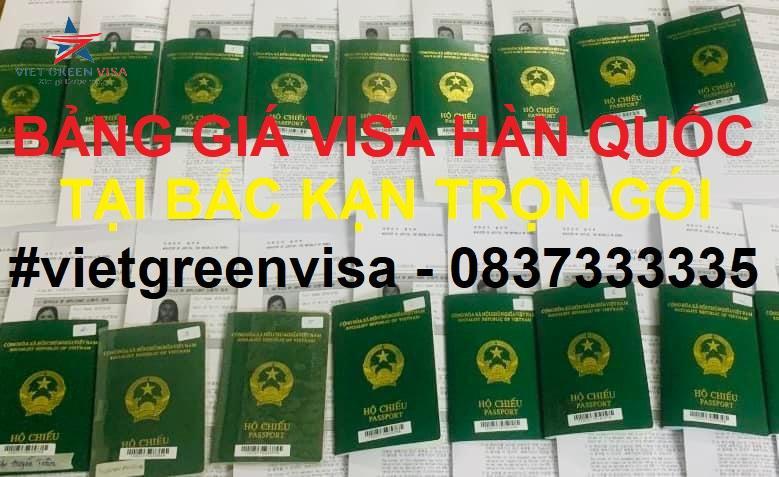 Dịch vụ xin visa Hàn Quốc tại Bắc Kạn nhanh nhất