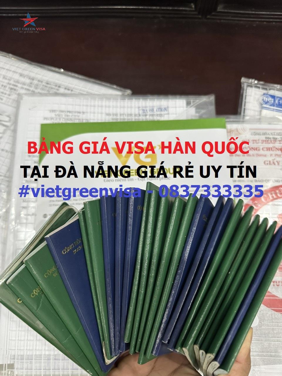 Dịch vụ xin visa Hàn Quốc tại Đà Nẵng uy tín trọn gói