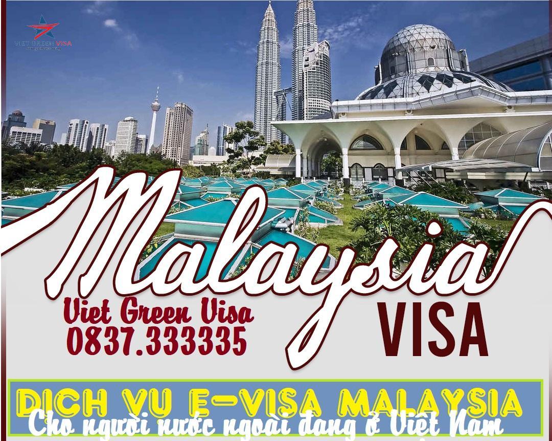 Làm evisa Malaysia cho người Nigieria tại Việt Nam